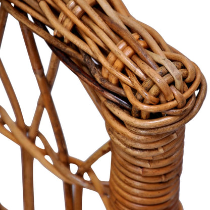 Outdoor Chair Natural Rattan Brown - OLBRIT