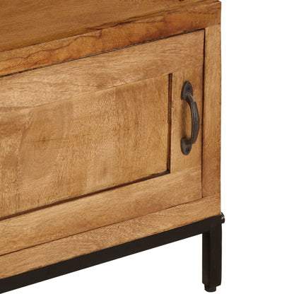 TV Cabinet Solid Mango Wood 140x30x40 cm - OLBRIT