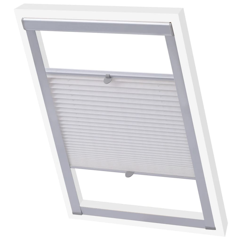 Pleated Blind White - OLBRIT