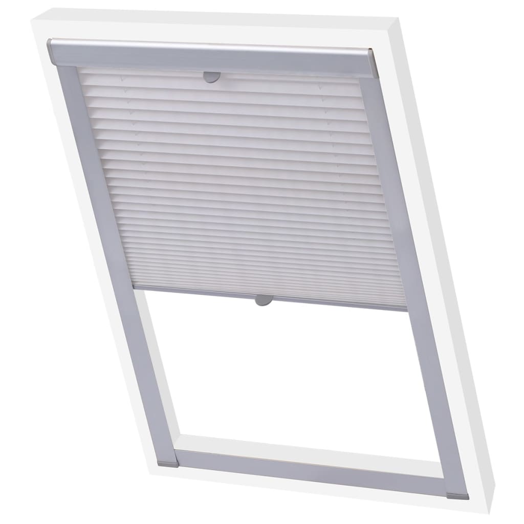 Pleated Blind White - OLBRIT
