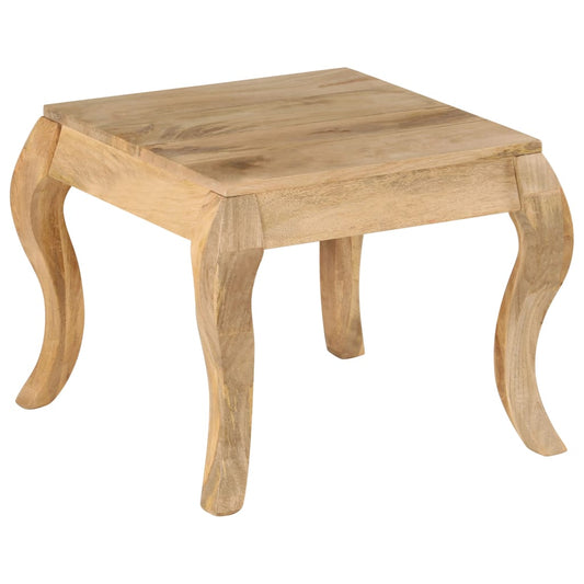 vidaXL End Table 45x45x40 cm Solid Mango Wood - OLBRIT