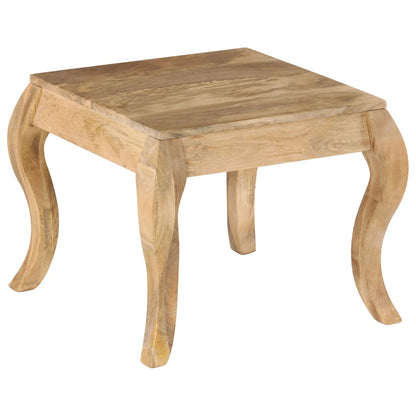 vidaXL End Table 45x45x40 cm Solid Mango Wood - OLBRIT