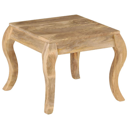 vidaXL End Table 45x45x40 cm Solid Mango Wood - OLBRIT