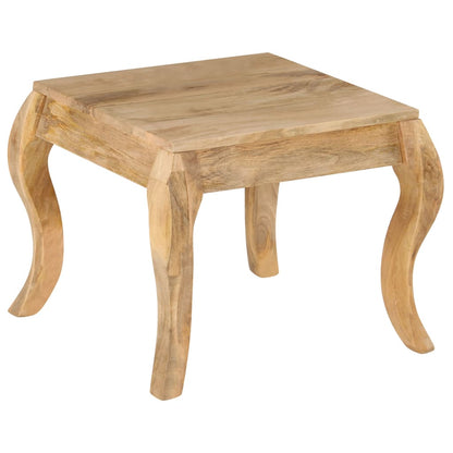 vidaXL End Table 45x45x40 cm Solid Mango Wood - OLBRIT