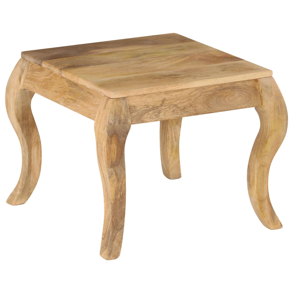 vidaXL End Table 45x45x40 cm Solid Mango Wood - OLBRIT