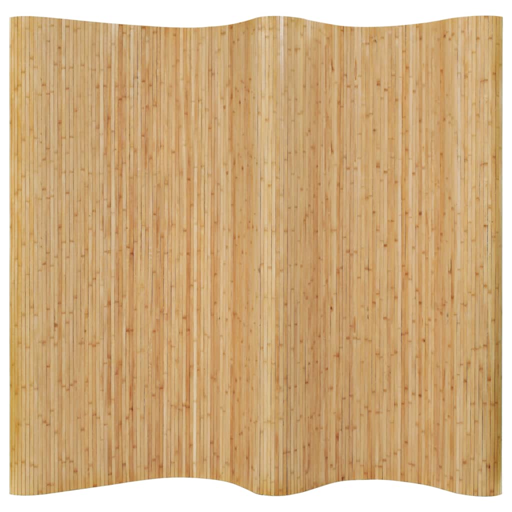 Room Divider Bamboo 250x165 cm Natural - OLBRIT