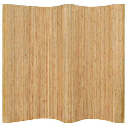 Room Divider Bamboo 250x165 cm Natural - OLBRIT