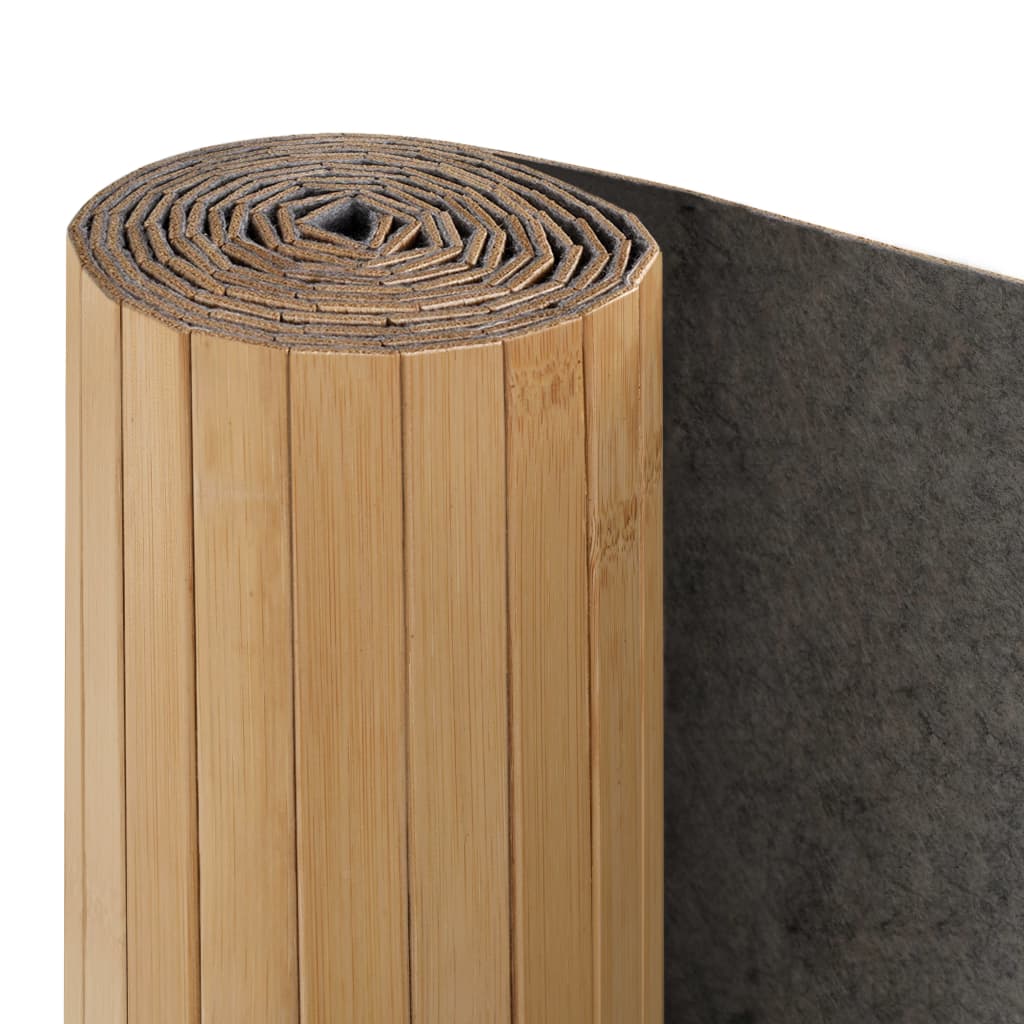 Room Divider Bamboo 250x165 cm Natural - OLBRIT