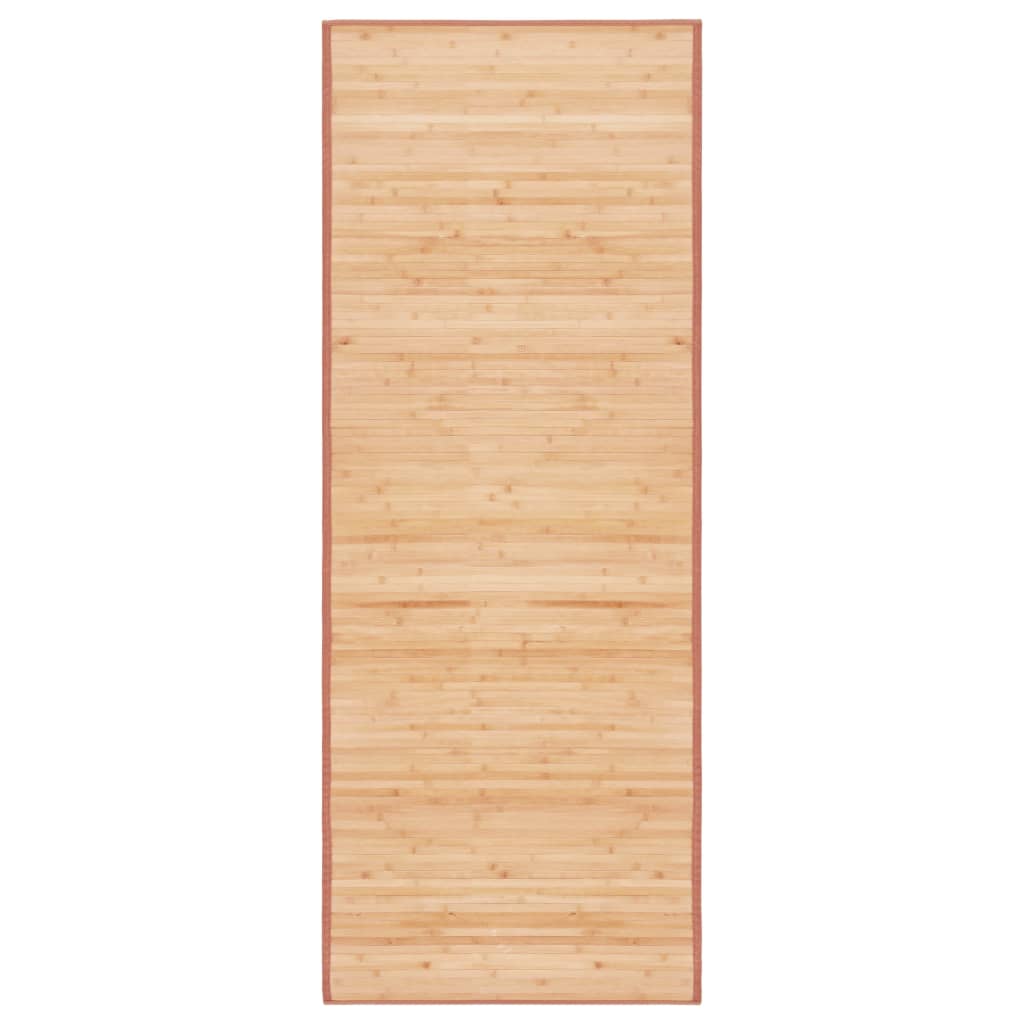 Rug Bamboo 80x200 cm Brown - OLBRIT