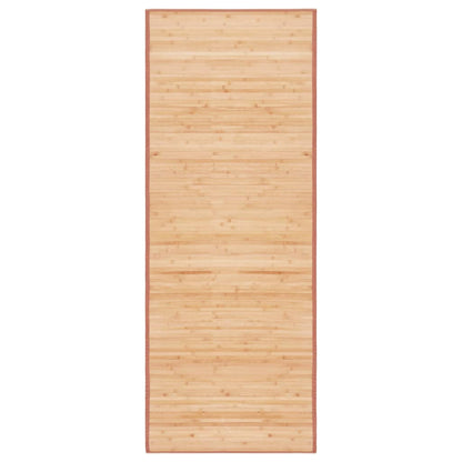 Rug Bamboo 80x200 cm Brown - OLBRIT