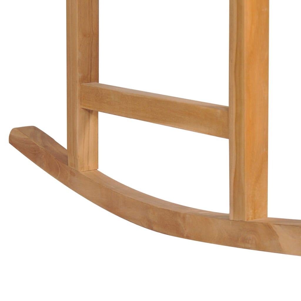 Rocking Chair Solid Teak Wood - OLBRIT