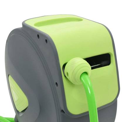 Automatic Retractable Water Hose Reel Wall Mounted 20+2 m - OLBRIT