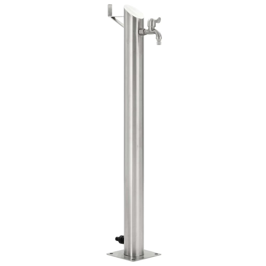 Garden Water Column Stainless Steel Round 95 cm – OLBRIT