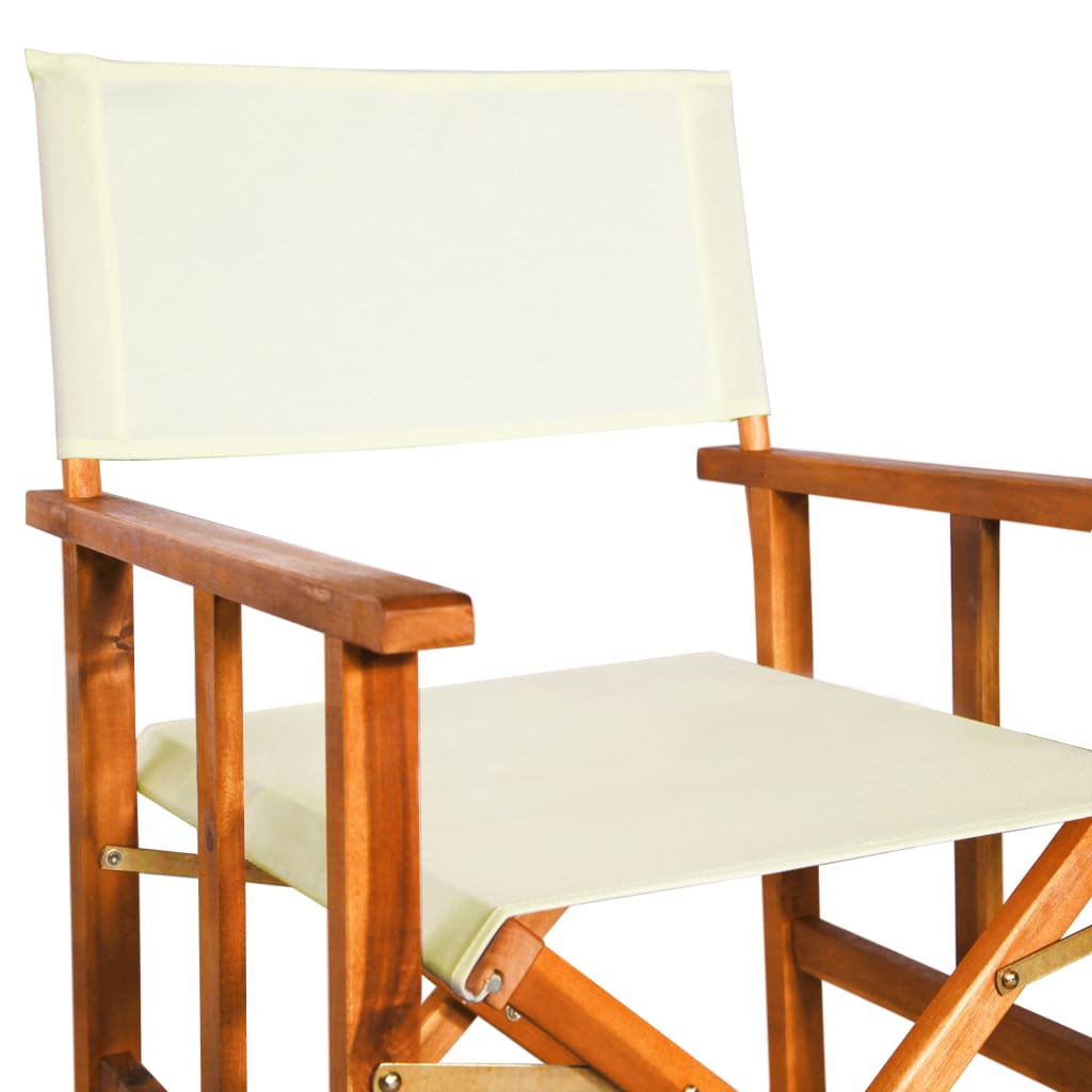 Director's Chair Solid Acacia Wood - OLBRIT