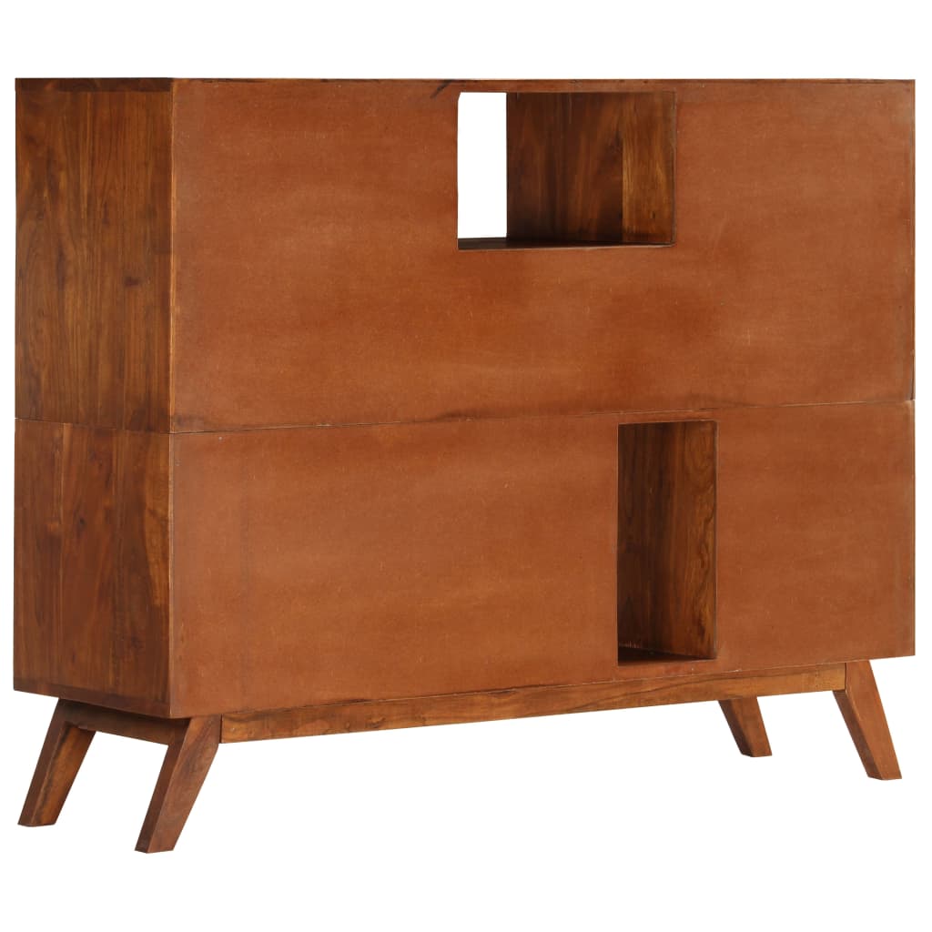 Sideboard 115x35x86 cm Solid Acacia Wood - OLBRIT