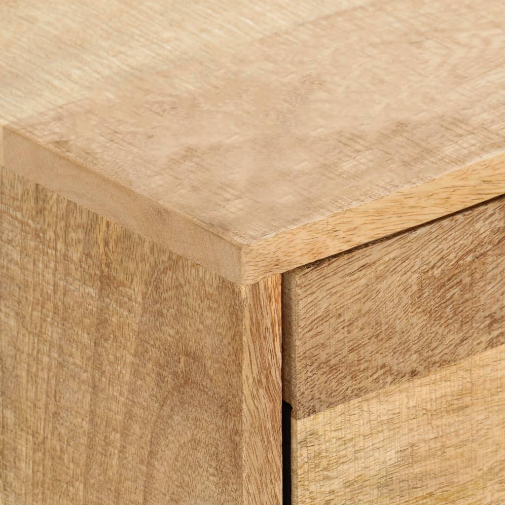 TV Cabinet 130x30x45 cm Solid Mango Wood - OLBRIT
