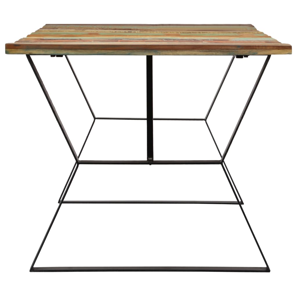 Dining Table 180x90x76 cm Solid Reclaimed Wood - OLBRIT