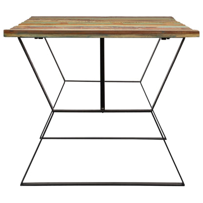 Dining Table 180x90x76 cm Solid Reclaimed Wood - OLBRIT