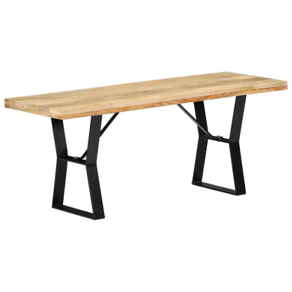 Bench 110 cm Solid Mango Wood - OLBRIT