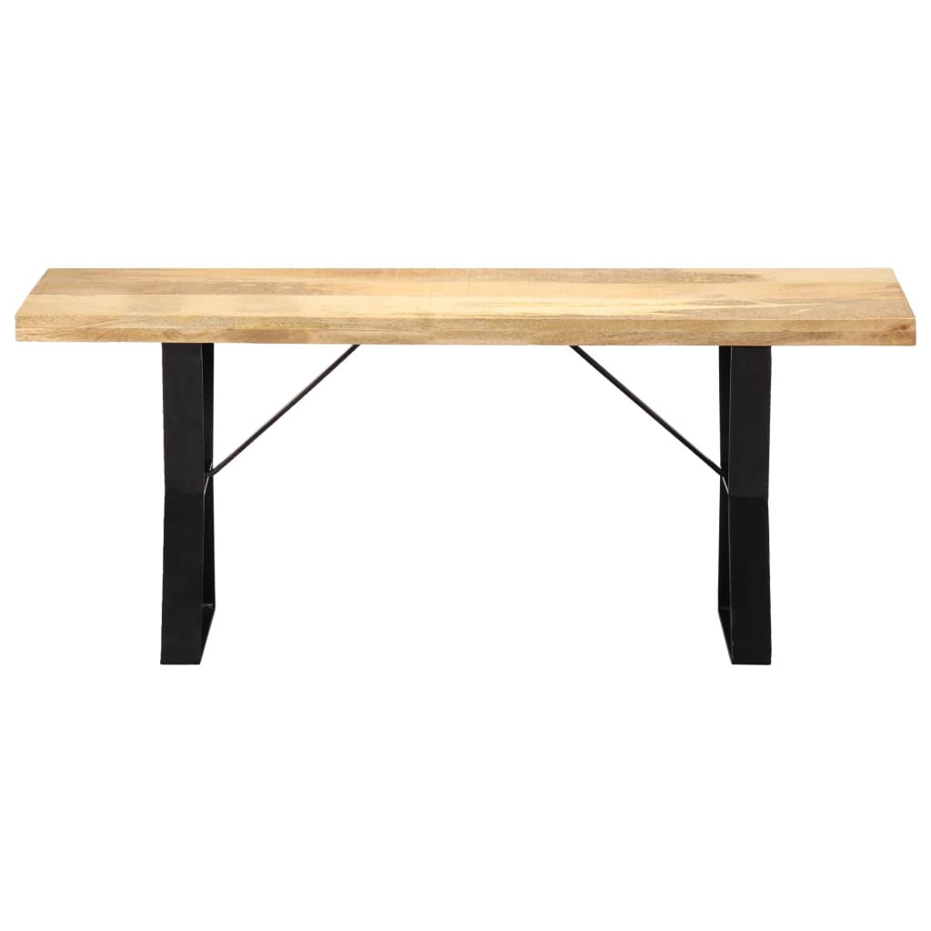 Bench 110 cm Solid Mango Wood - OLBRIT