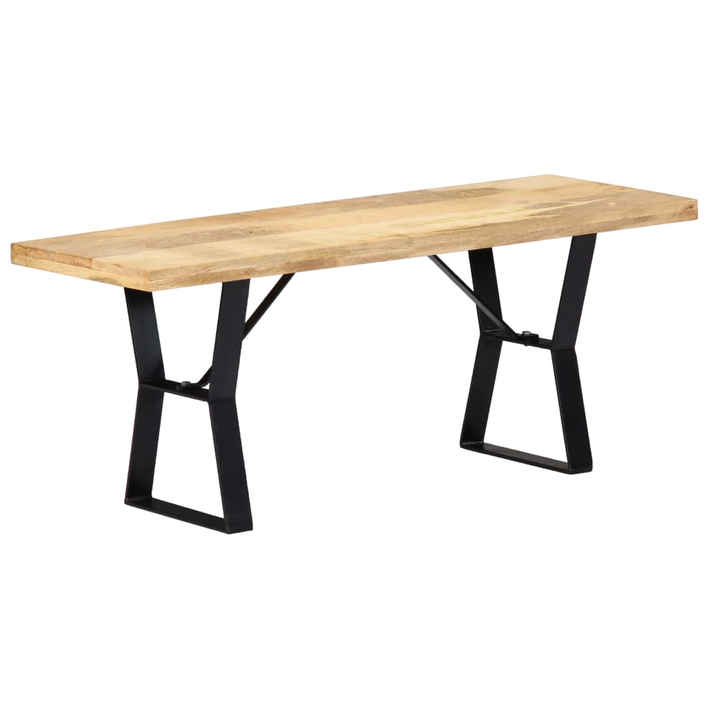 Bench 110 cm Solid Mango Wood - OLBRIT