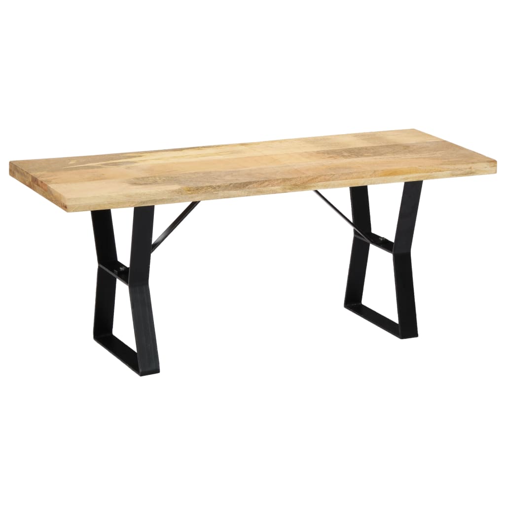 Bench 110 cm Solid Mango Wood - OLBRIT