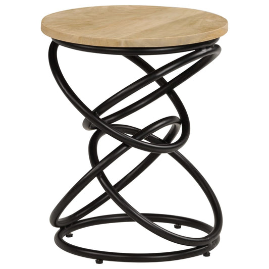 End Table Solid Mango Wood 40x50 cm - OLBRIT