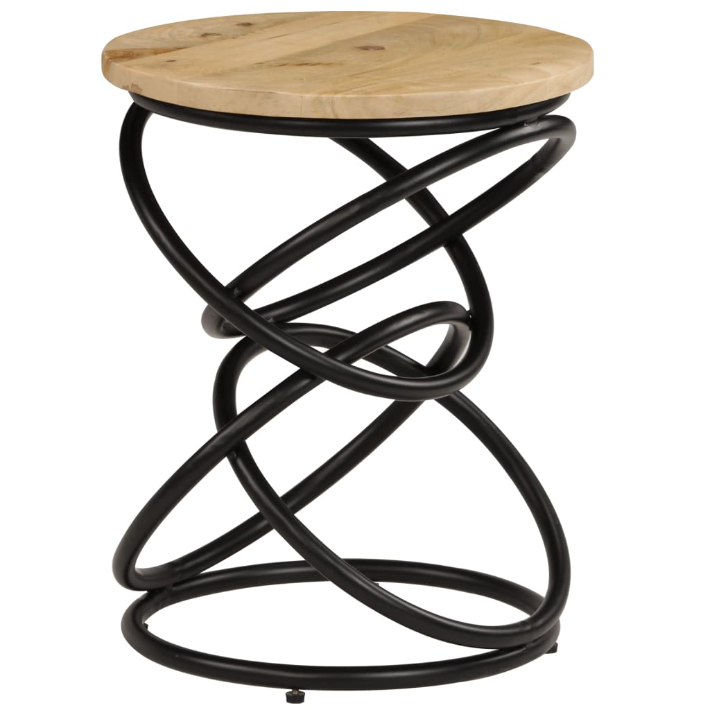 End Table Solid Mango Wood 40x50 cm - OLBRIT