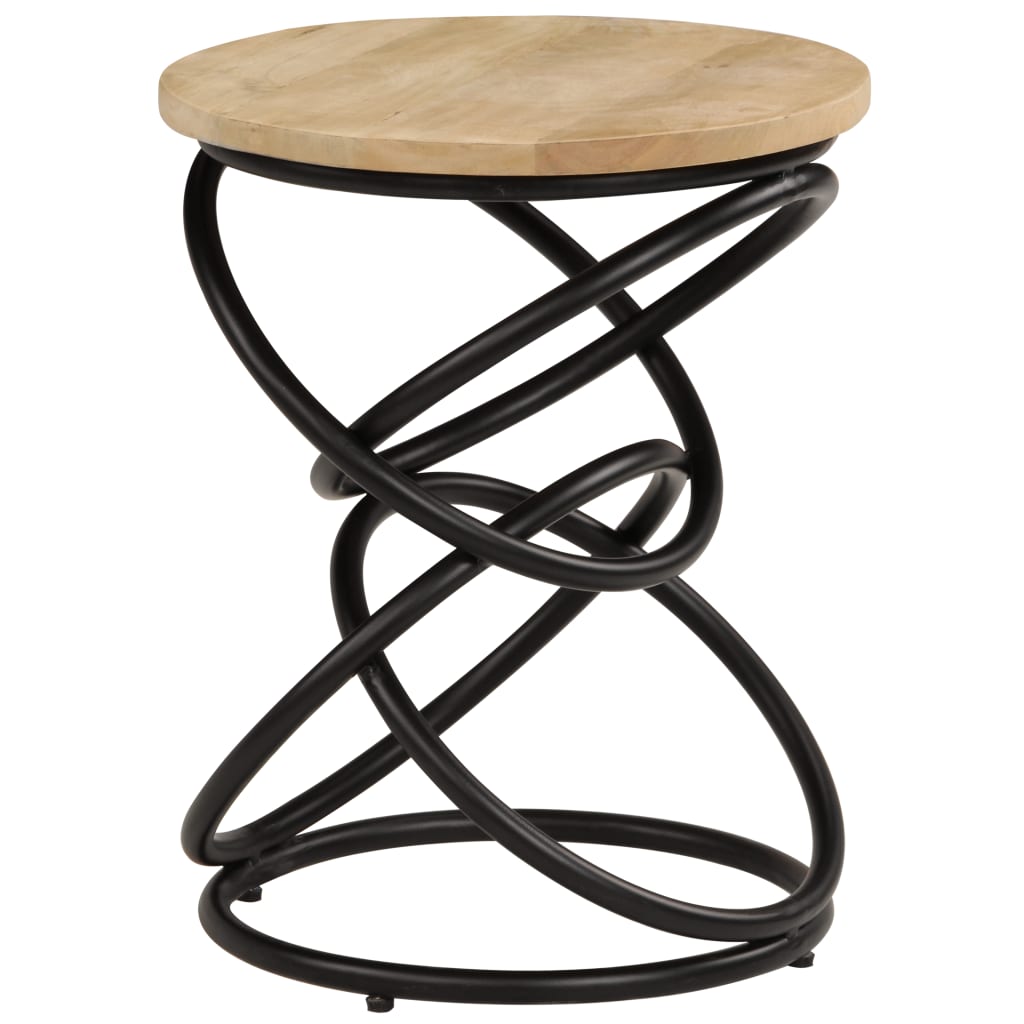 End Table Solid Mango Wood 40x50 cm - OLBRIT