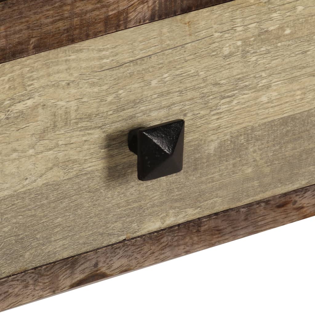 TV Cabinet 118x30x40 cm Solid Mango Wood - OLBRIT