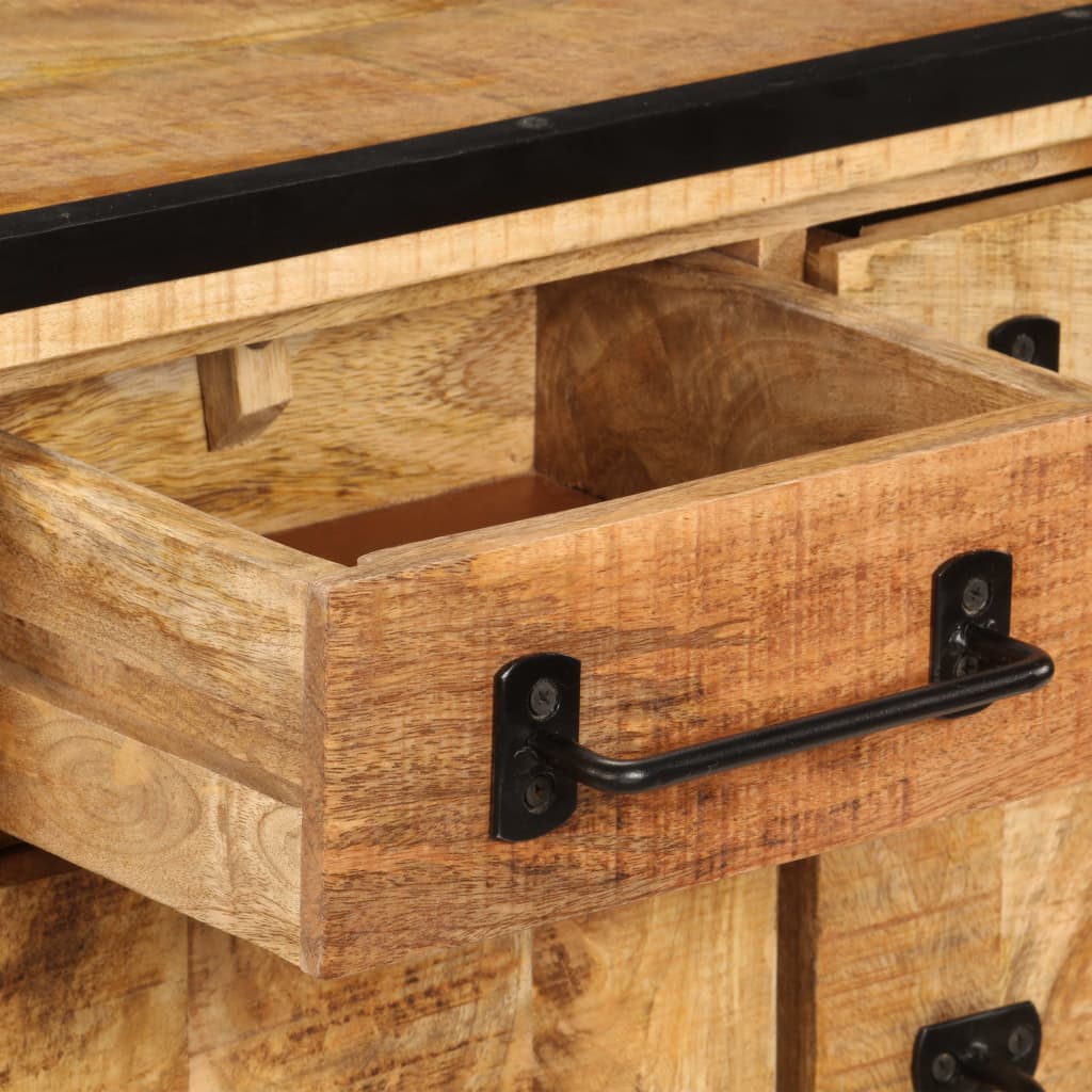 Sideboard 65x30x70 cm Solid Mango Wood - OLBRIT
