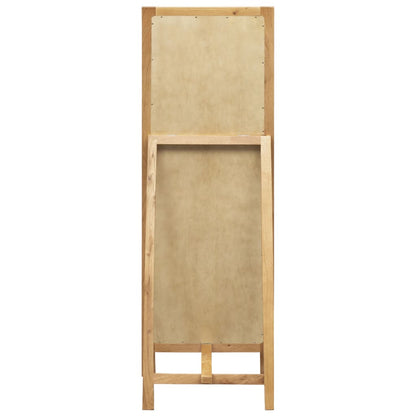 Freestanding Mirror 48x46.5x150 cm Solid Oak Wood - OLBRIT