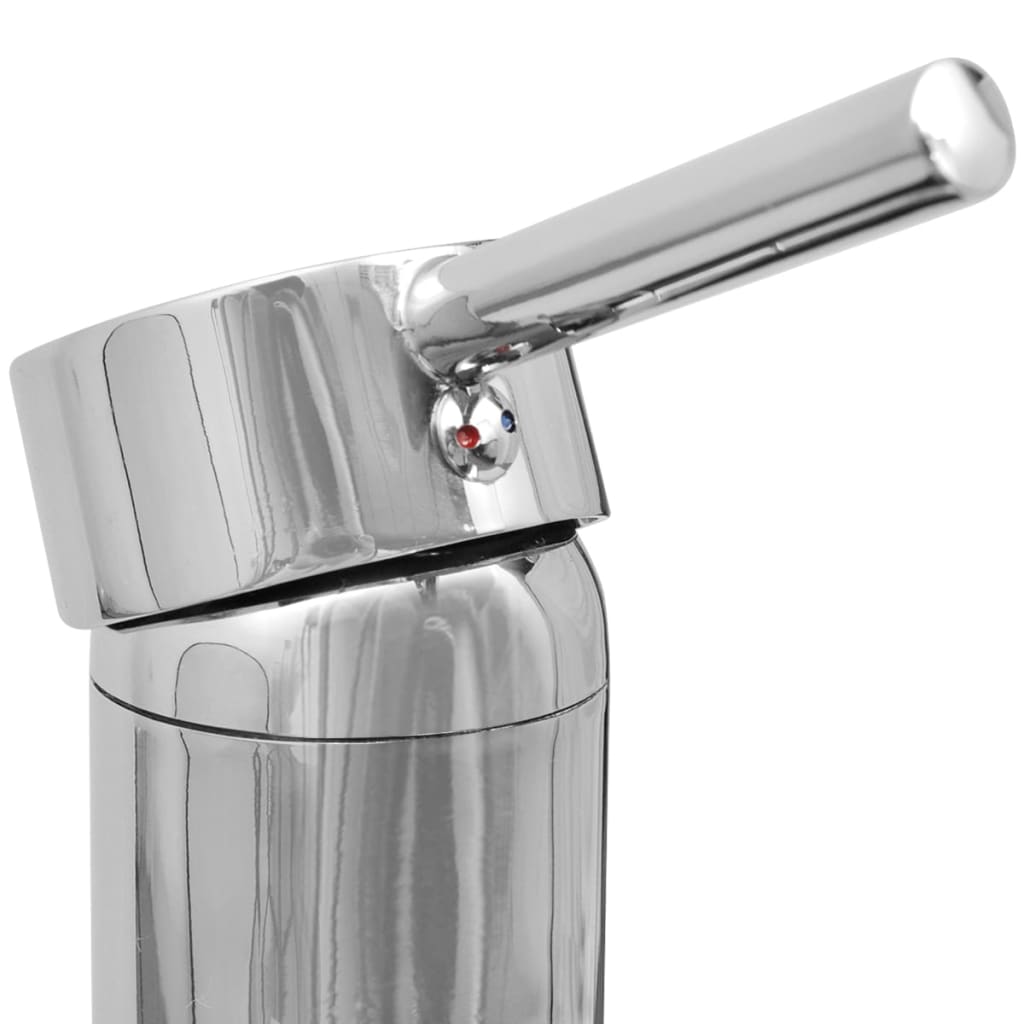 Bathroom Faucet Mixer Taps 2 pcs Chrome - OLBRIT