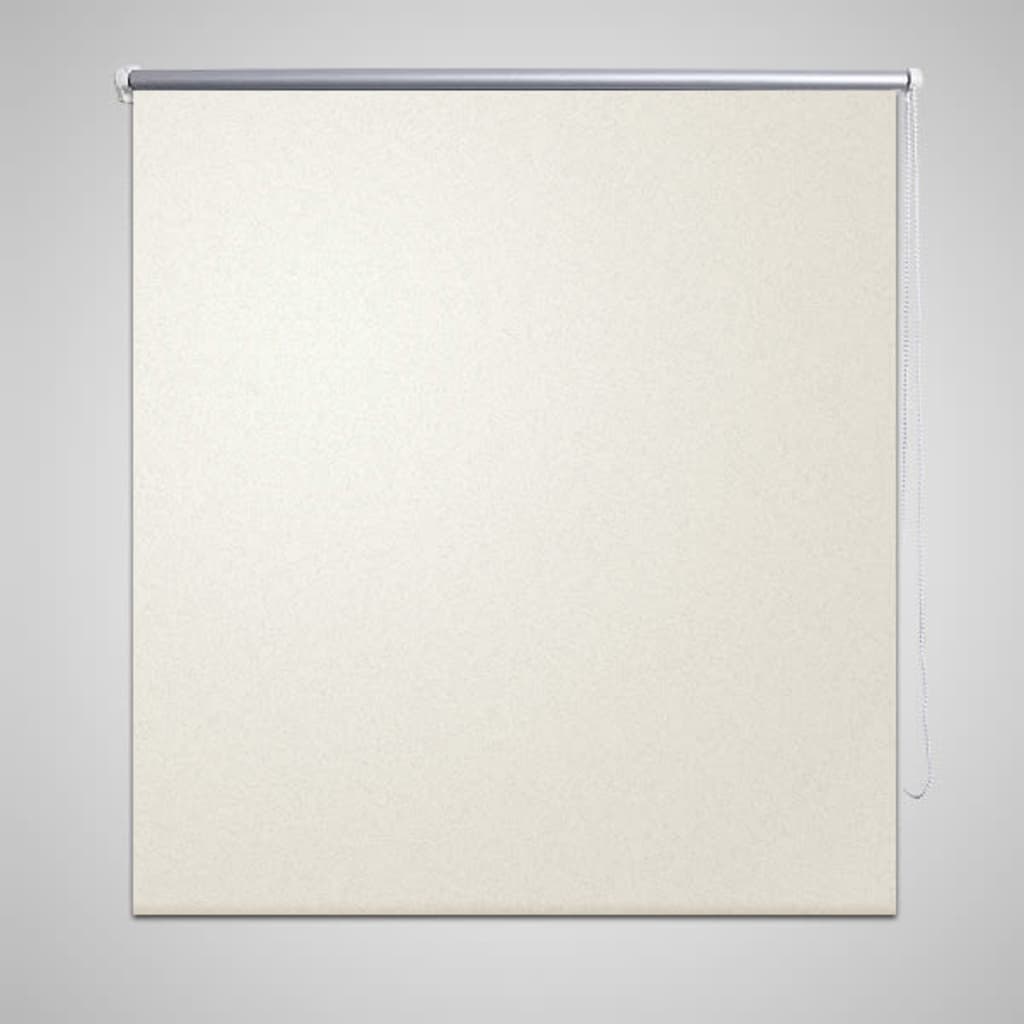 Roller Blind Blackout 120 x 175 cm off White - OLBRIT