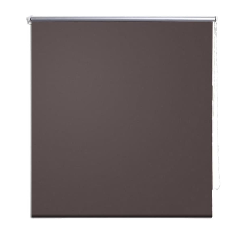Roller Blind Blackout 120 x 175 cm Coffee - OLBRIT