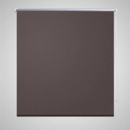 Roller Blind Blackout 120 x 175 cm Coffee - OLBRIT