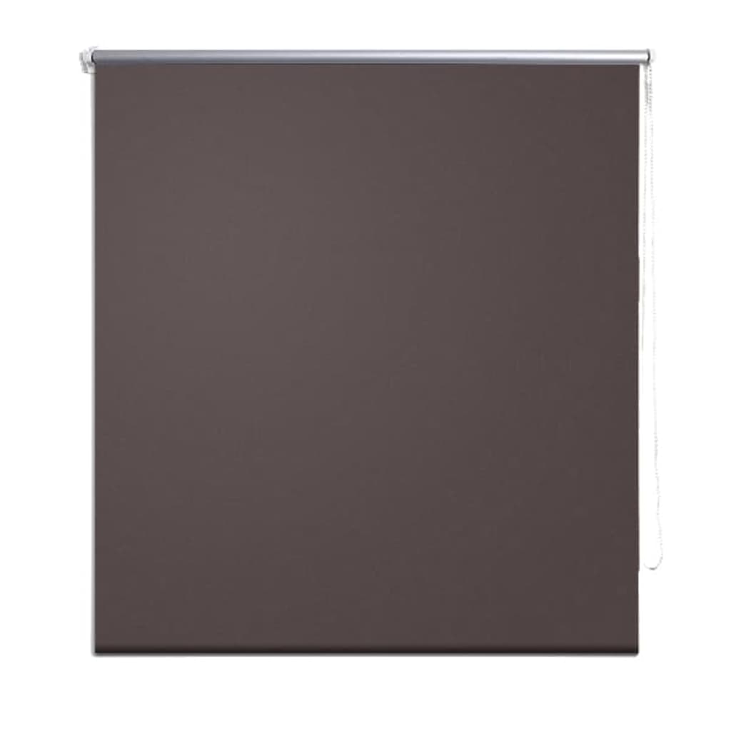 Roller Blind Blackout 160 x 230 cm Coffee - OLBRIT