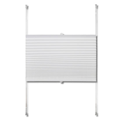 White Pleated Blind 40x100cm - OLBRIT