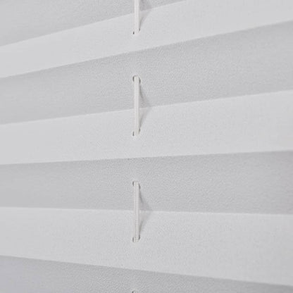 White Pleated Blind 40x200cm - OLBRIT