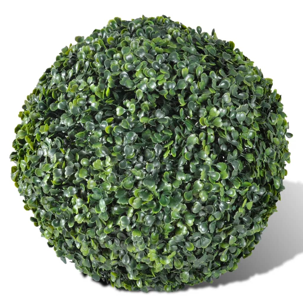 Boxwood Ball Artificial Leaf Topiary Ball 27 cm 2 pcs - OLBRIT