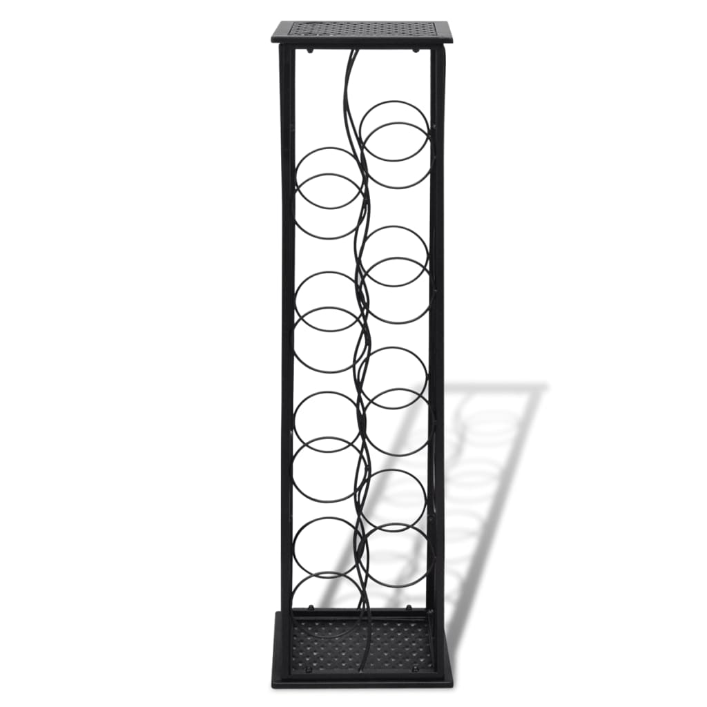 Wine Rack for 8 Bottles Metal - OLBRIT