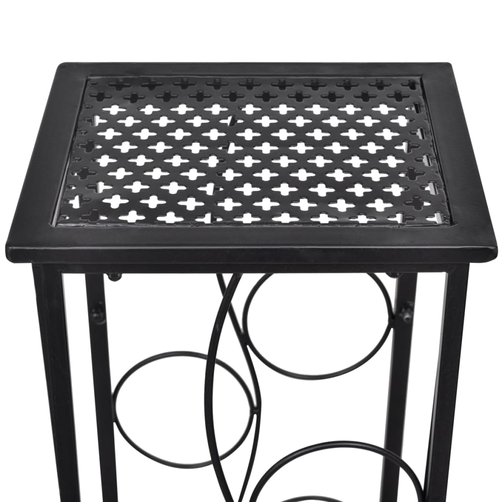 Wine Rack for 8 Bottles Metal - OLBRIT