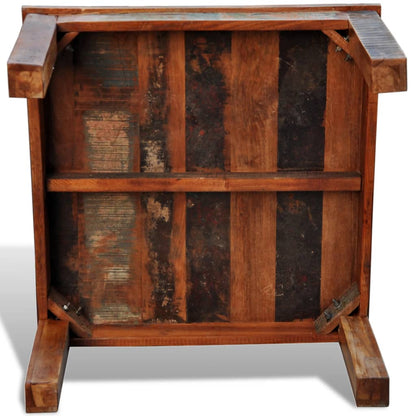 Coffee Table Square Reclaimed Wood - OLBRIT