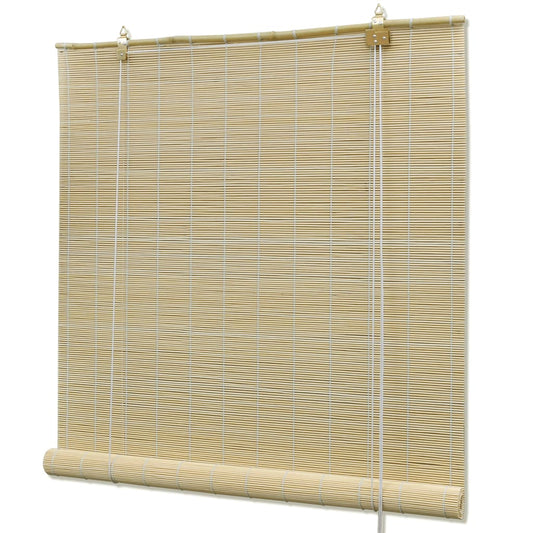 Natural Bamboo Roller Blinds 150 x 220 cm - OLBRIT