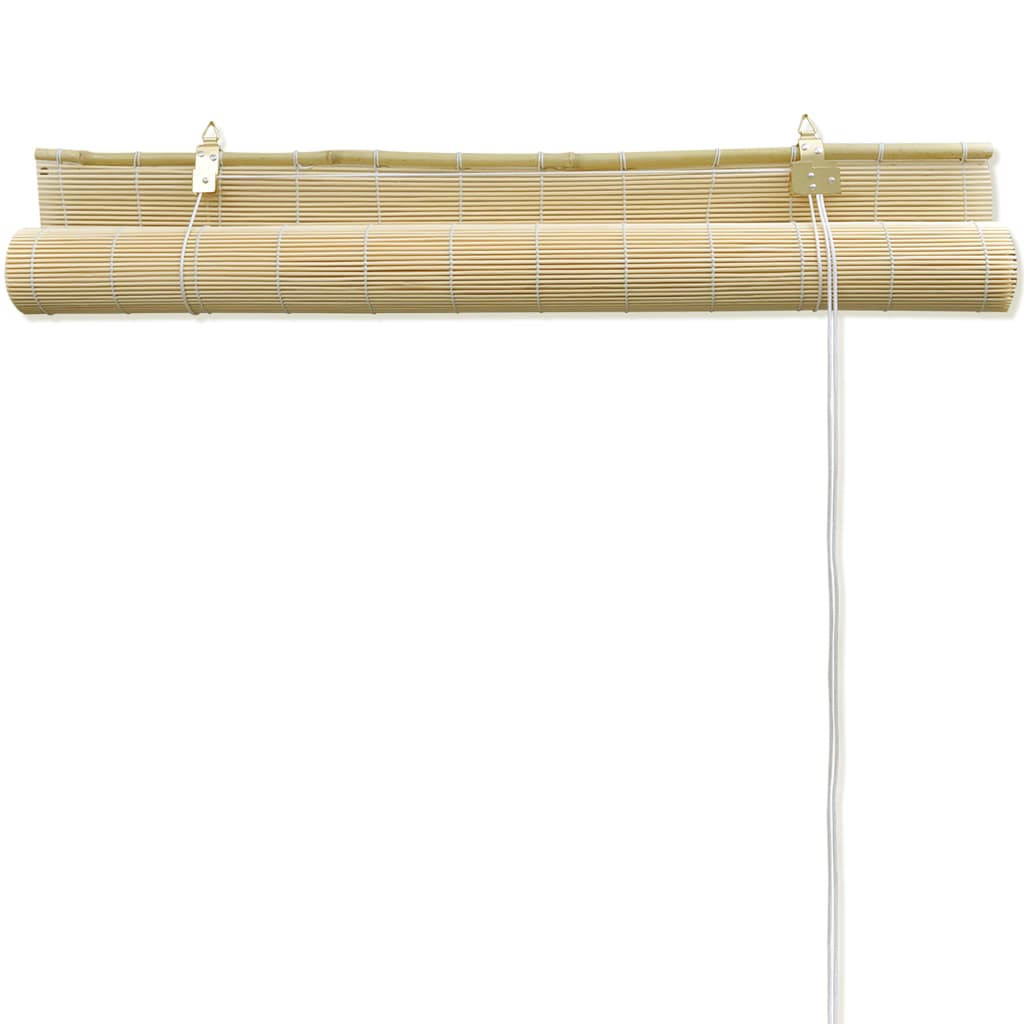 Natural Bamboo Roller Blinds 150 x 220 cm - OLBRIT