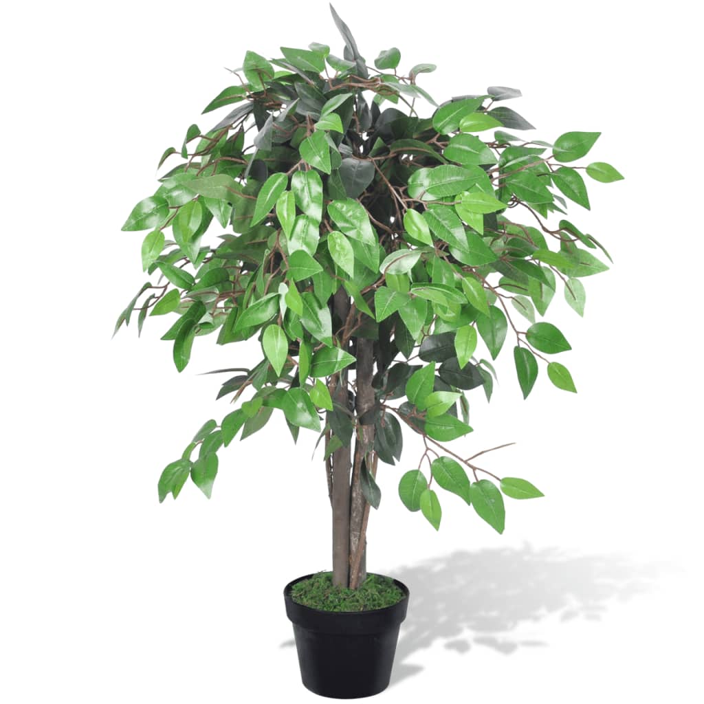 Artificial Plant Ficus Tree with Pot 90 cm - OLBRIT