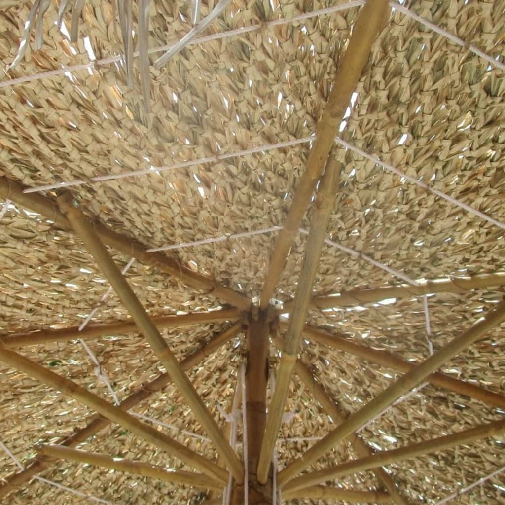 Bamboo Umbrella 270 cm with Banana Leaf Roof - OLBRIT