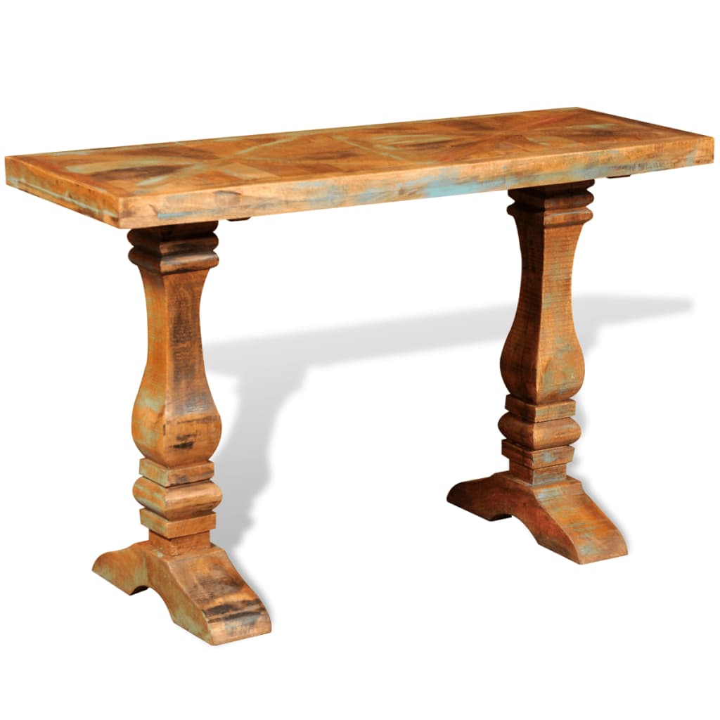 Console Table Solid Reclaimed Wood - OLBRIT