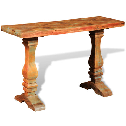 Console Table Solid Reclaimed Wood - OLBRIT