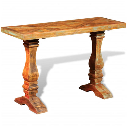 Console Table Solid Reclaimed Wood - OLBRIT